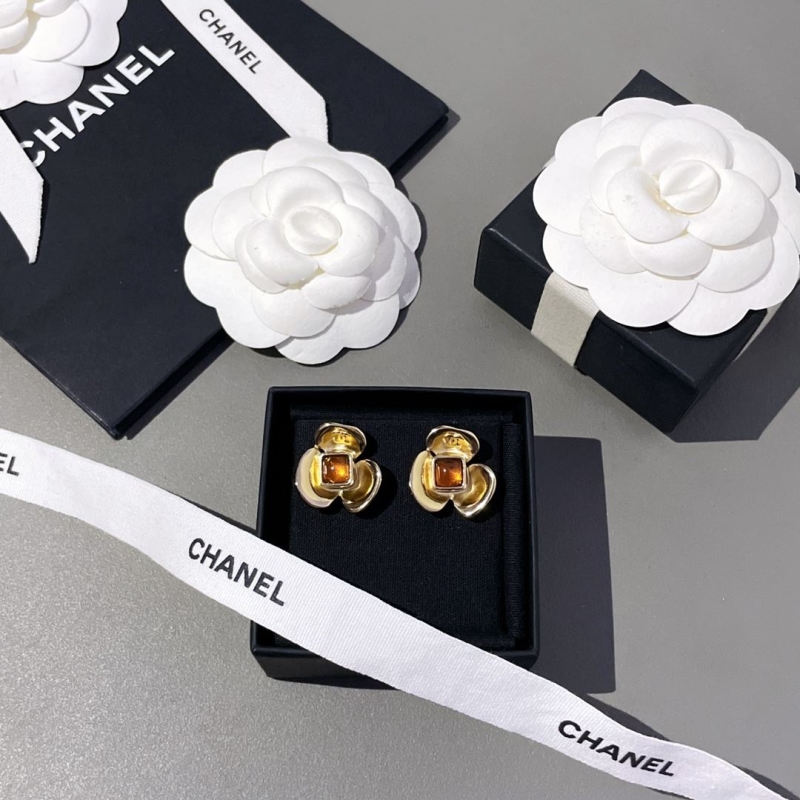 Ch*el earrings